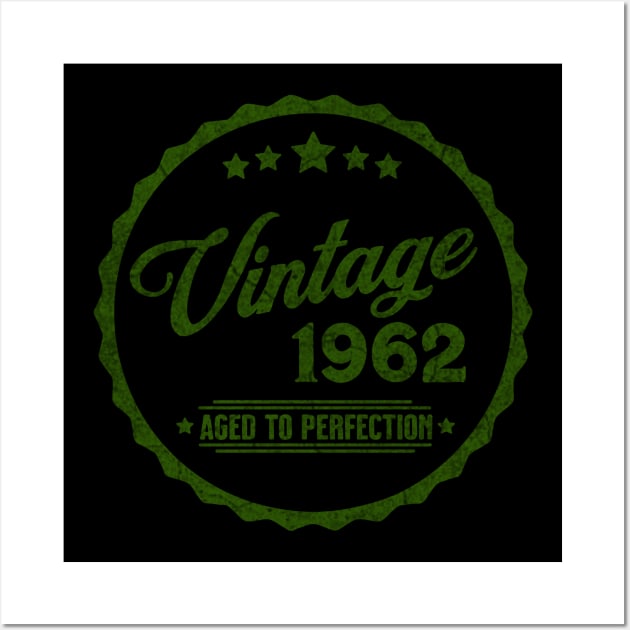 made in 1960 aged to perfection Wall Art by ysmnlettering